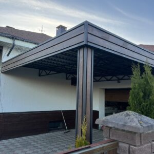 Кованые козырьки и навесы 45