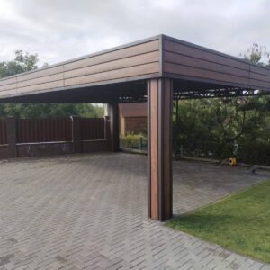 Кованые козырьки и навесы 43