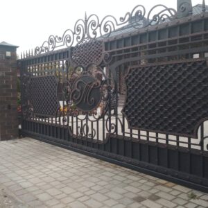 Кованые ворота №12