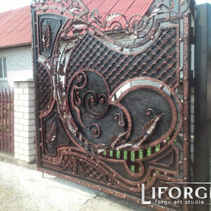 Кованые ворота №28