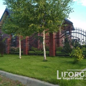 Кованый забор №3