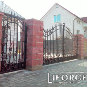 Кованые ворота №17