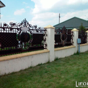 Кованый забор №14