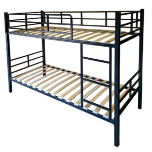 Двухярусные кровати из трубы