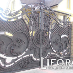 Кованые ворота №25