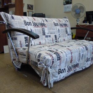 Диван на металлическом каркасе Гамма