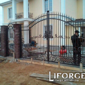 Кованые ворота №21