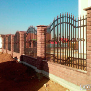 Кованый забор №16