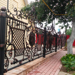 Кованый забор №15