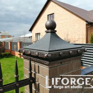 Кованый забор №13