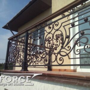 Кованые балконы 5