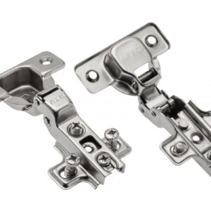 Петля полунакладная GTV Ø35, H=0, slide-on,с еврошурупом, сверление 45мм, 52гр., шт