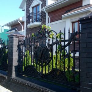 Кованый забор №4