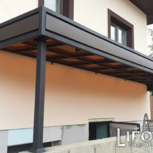 Кованые козырьки и навесы 25