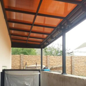 Кованые козырьки и навесы 27