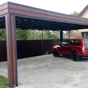 Кованые козырьки и навесы 8