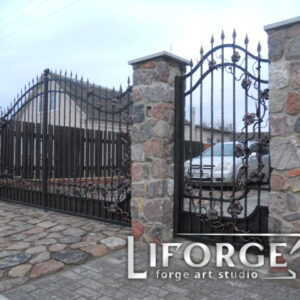 Кованые ворота №22