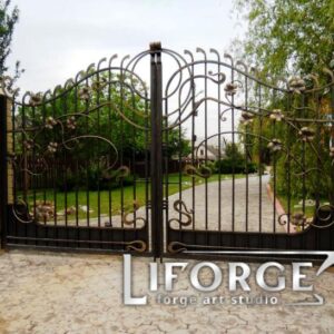 Кованые ворота №26